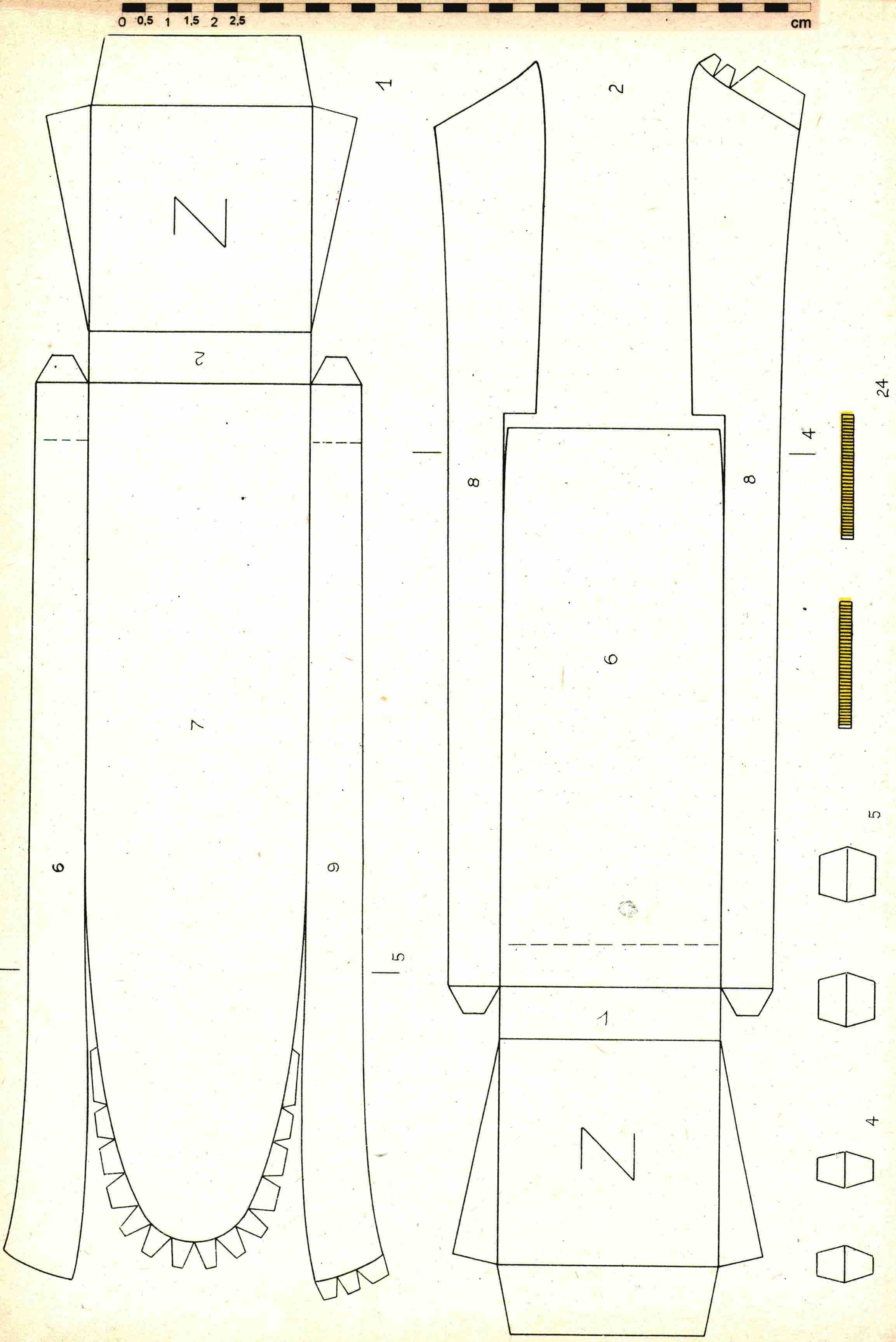 "Maly Modelarz" 9, 1958, 1 ark.