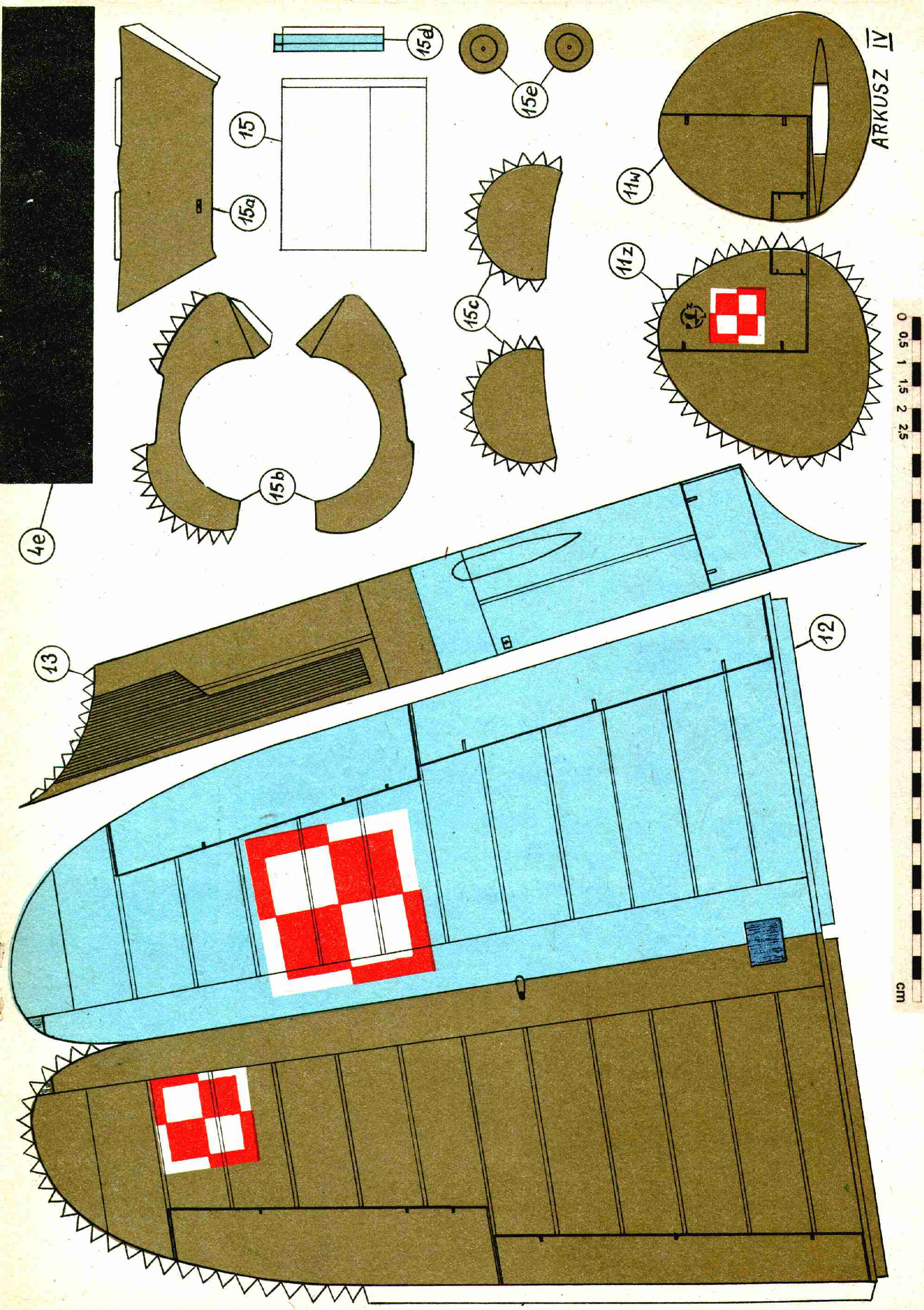 "Maly Modelarz" 9, 1961, 4 ark.