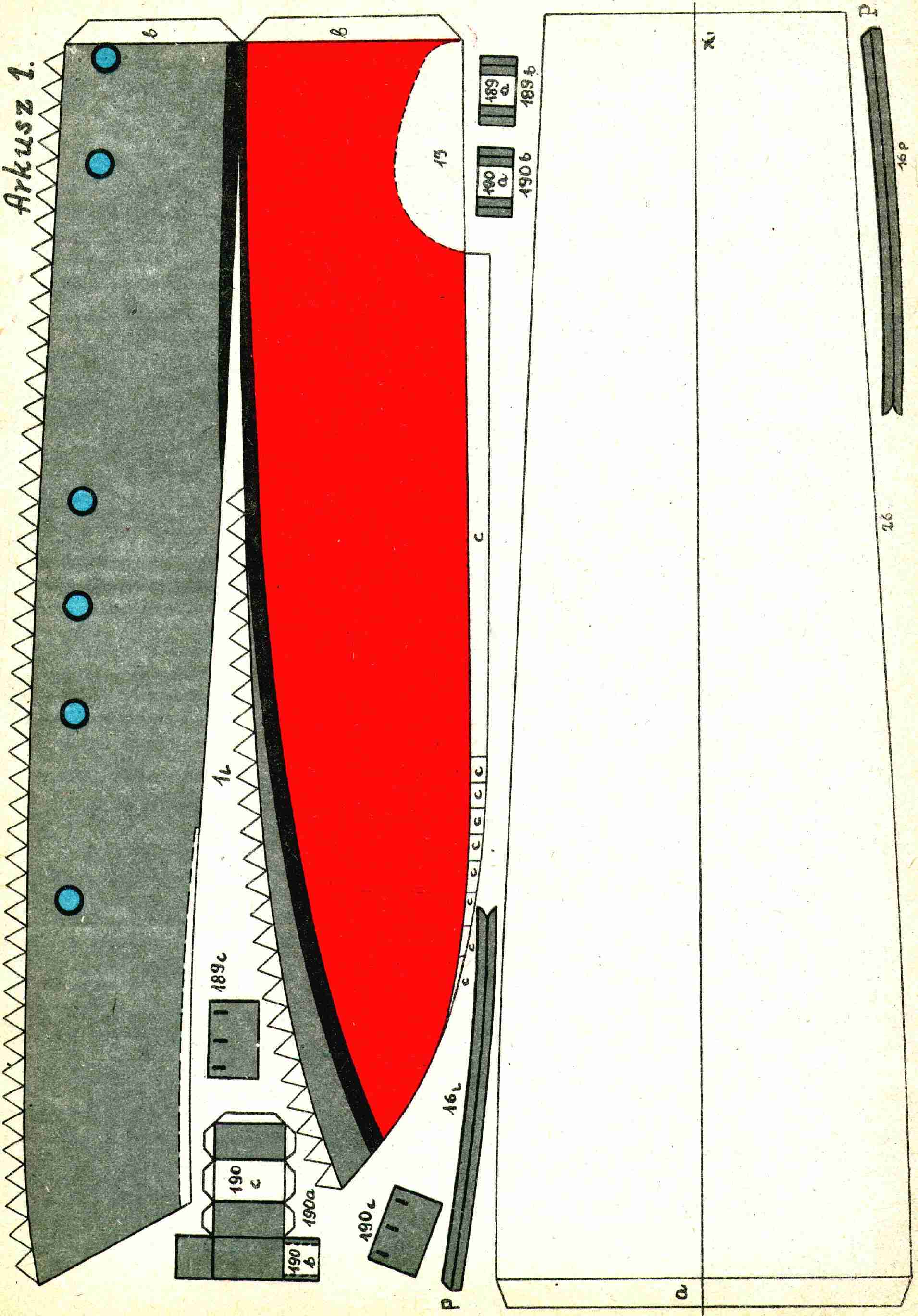 "Maly Modelarz" 1-2, 1963, 1 ark.