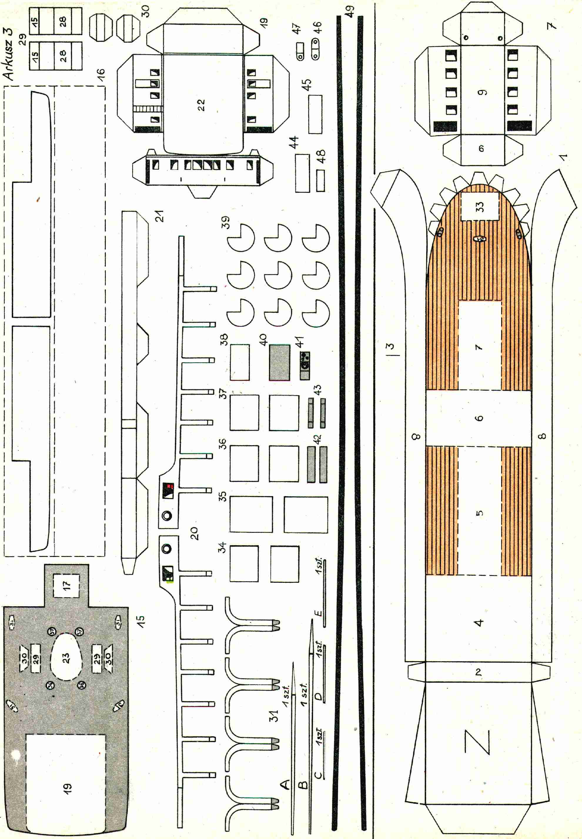 "Maly Modelarz" 6, 1963, 3 ark.