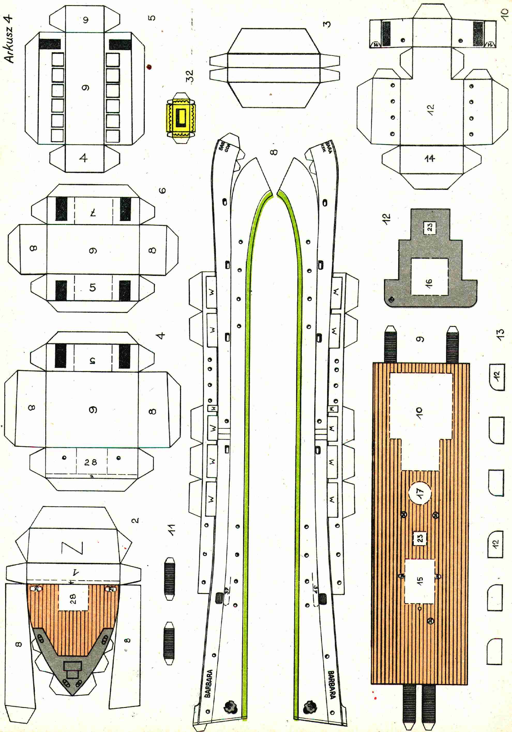 "Maly Modelarz" 6, 1963, 4 ark.