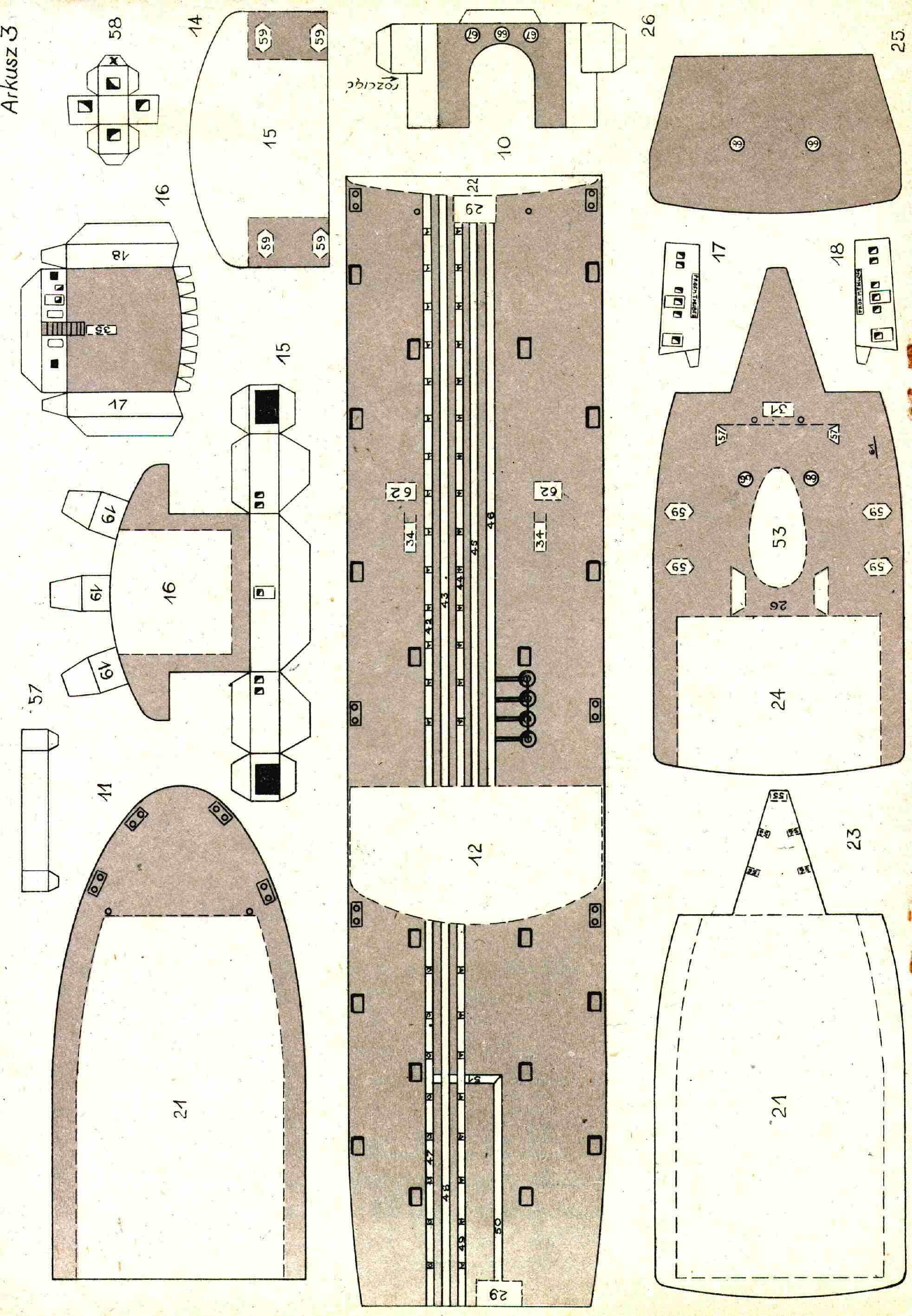 "Maly Modelarz" 1, 1964, 3 ark.