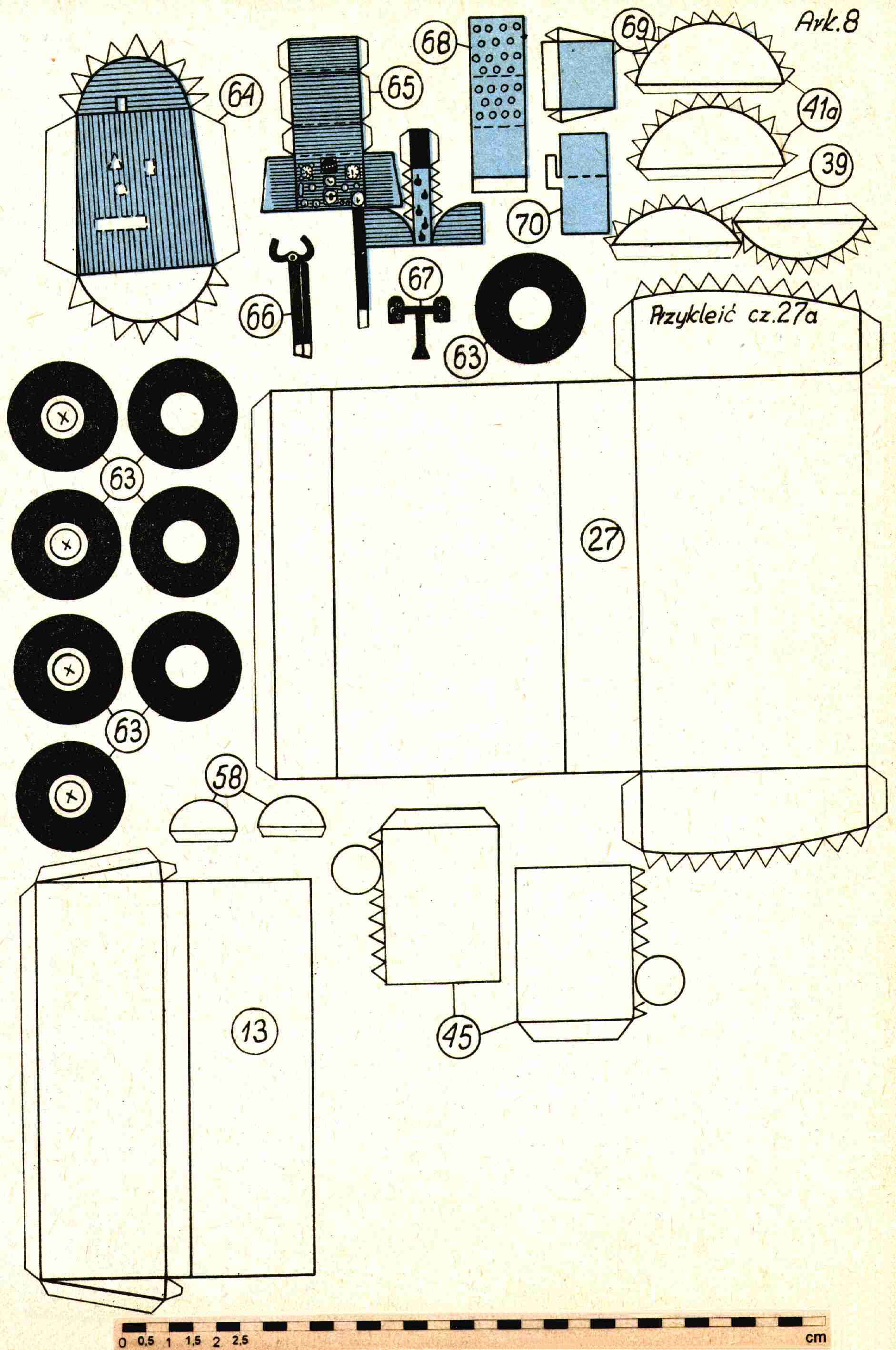 "Maly Modelarz" N1, 1964, 8 ark.
