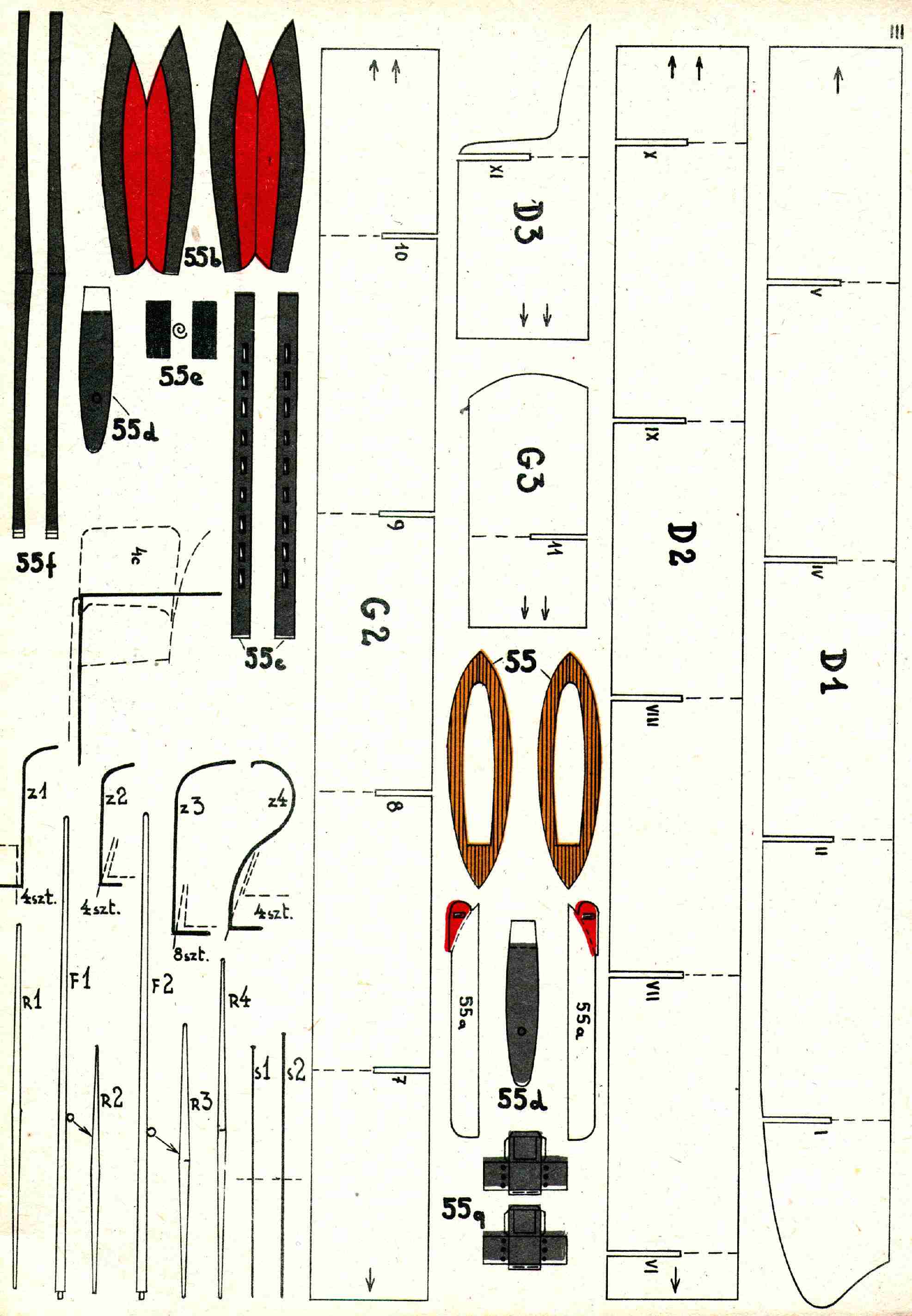 "Maly Modelarz" 11-12, 1966, 3 ark.