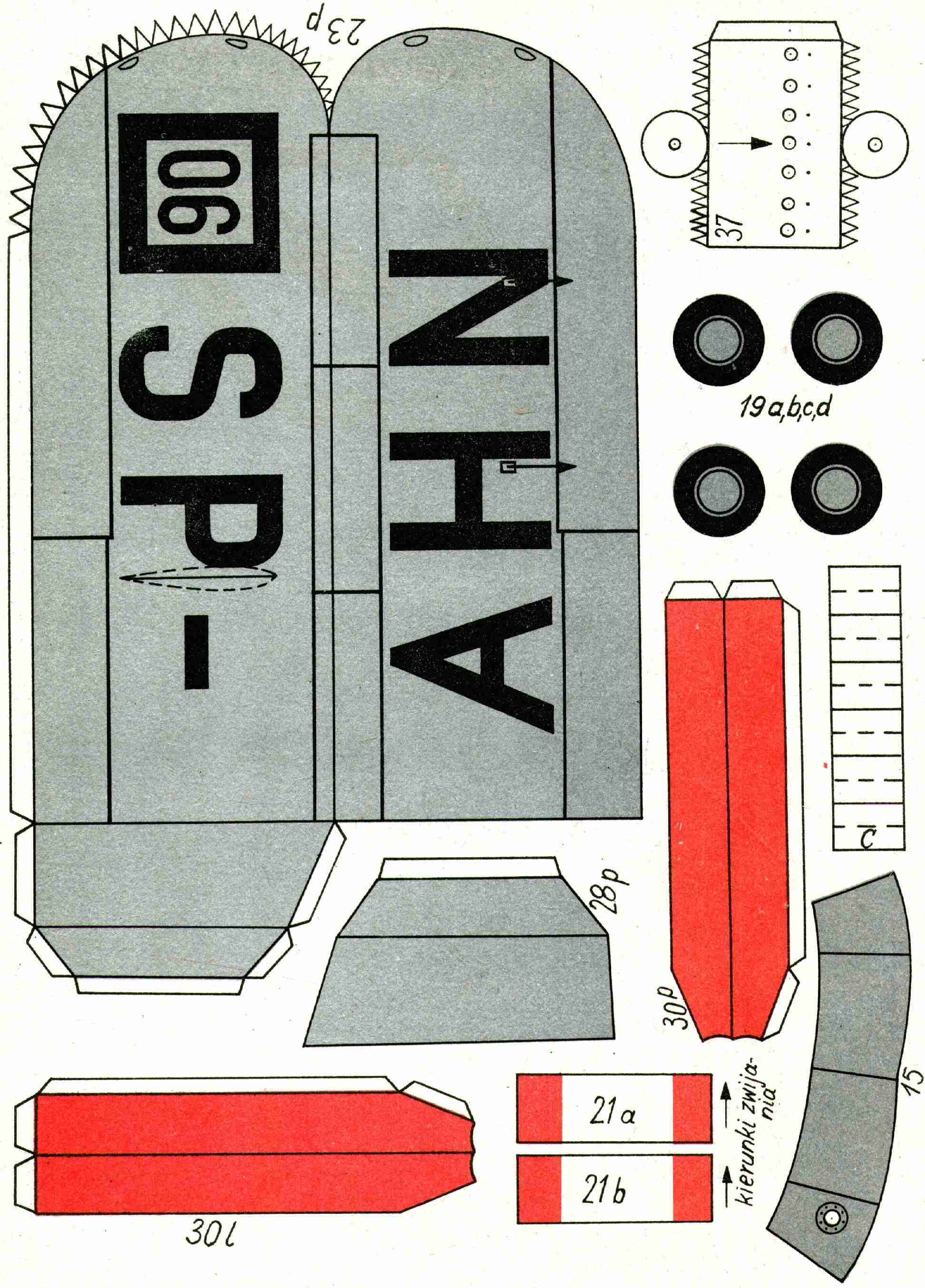 "Maly Modelarz" 4, 1967, 4 ark.