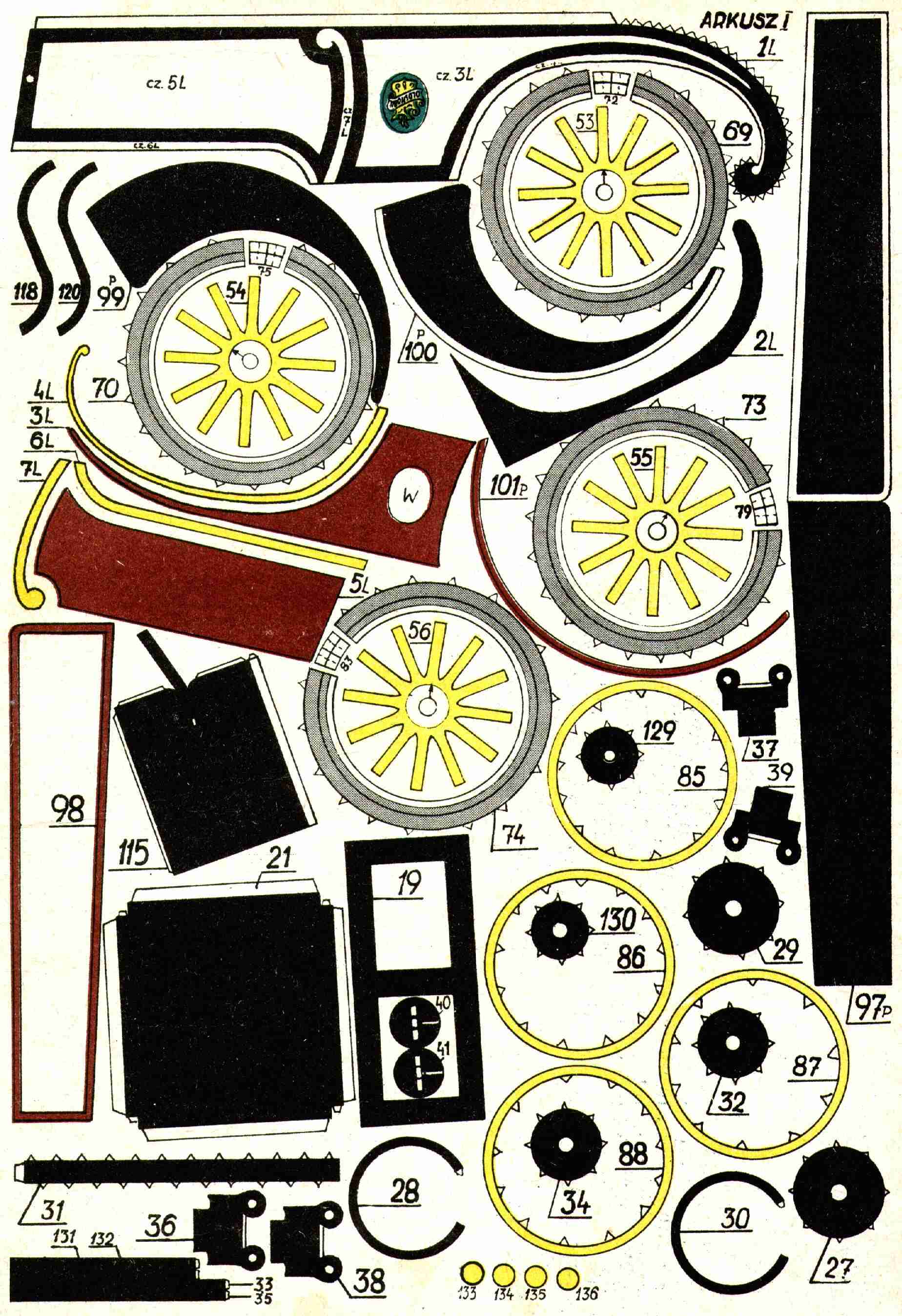 "Maly Modelarz" 9, 1968, 1 ark.