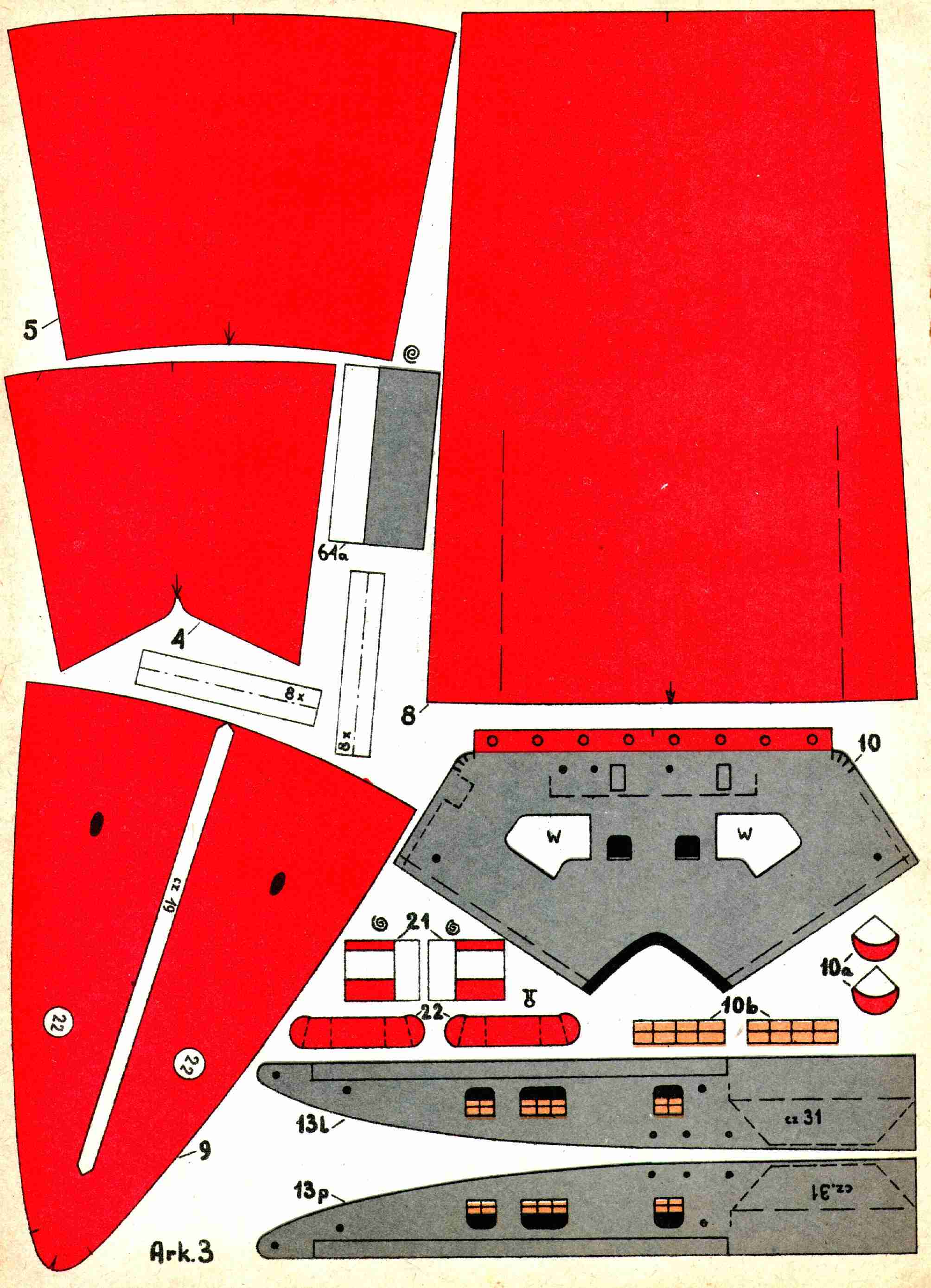 "Maly Modelarz" 12, 1968, 3 ark.