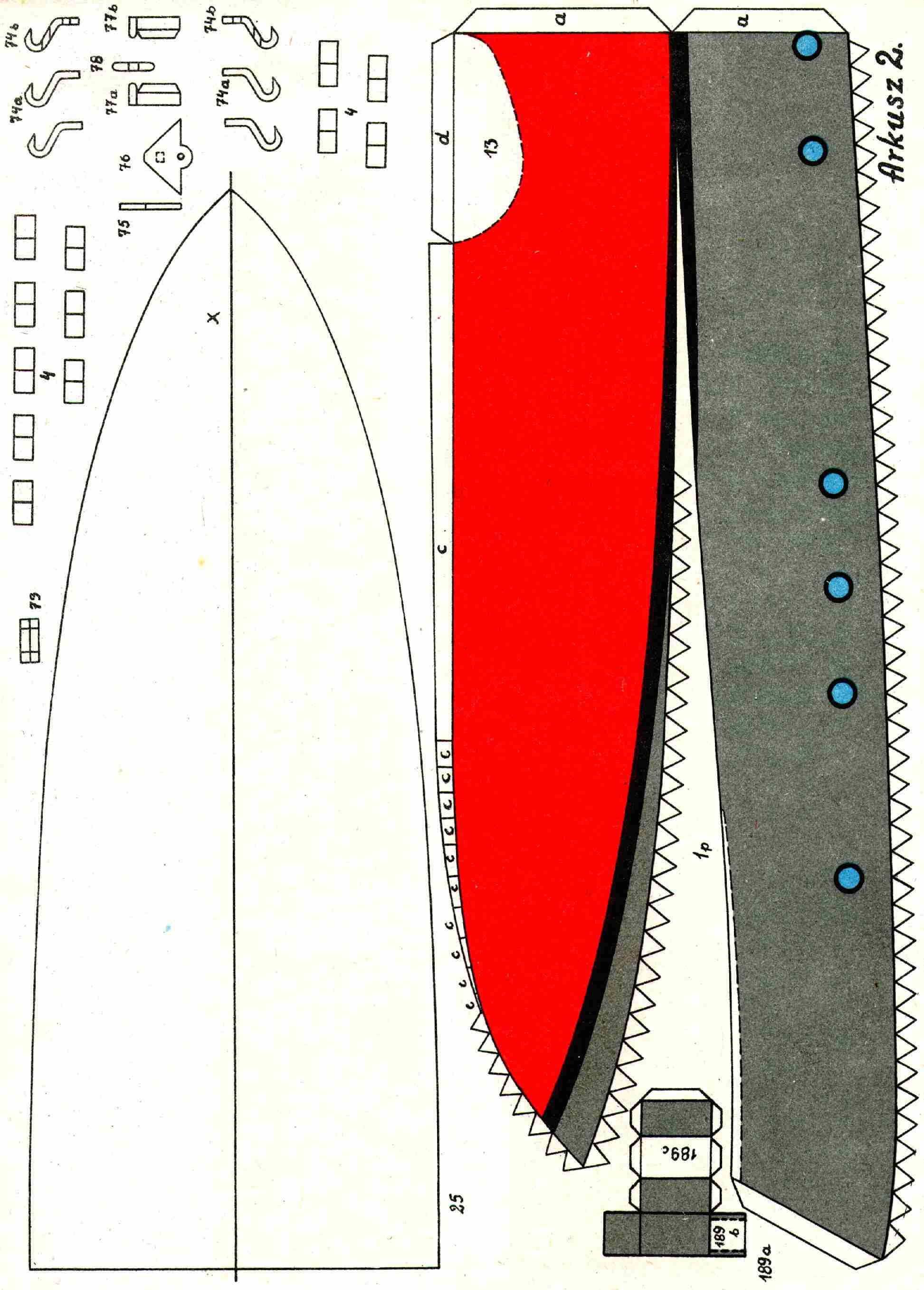 "Maly Modelarz" 2-3, 1969, 2 ark.
