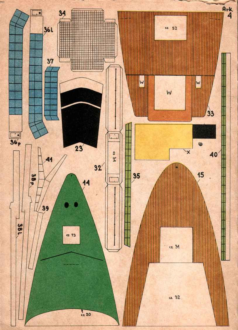 "Maly Modelarz" 10-11, 1970, 4 ark.