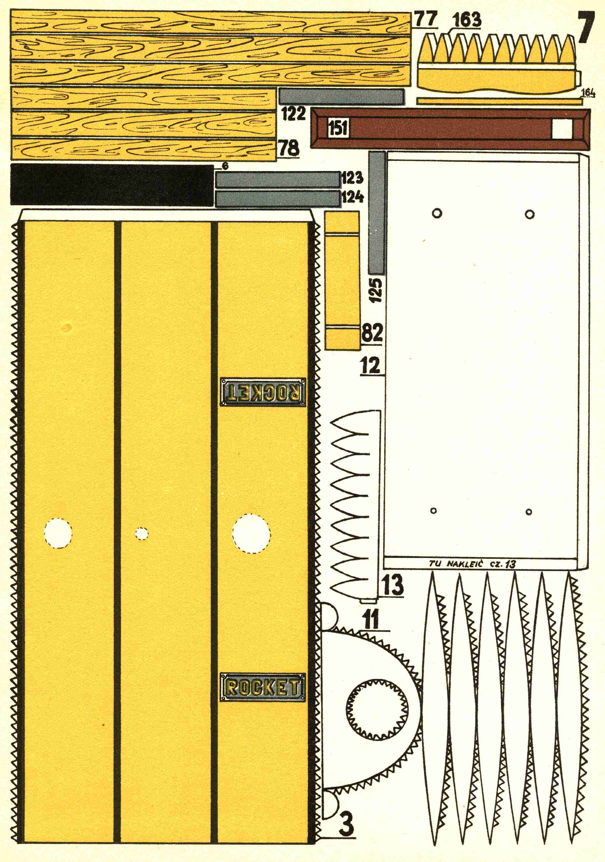 "Maly Modelarz" 10, 1971, 7 ark.