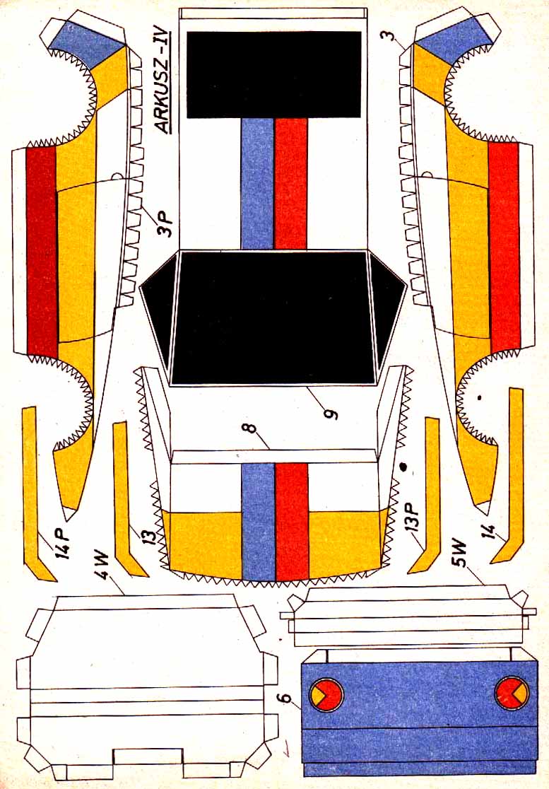 "Maly Modelarz" 8, 1976, 4 ark.