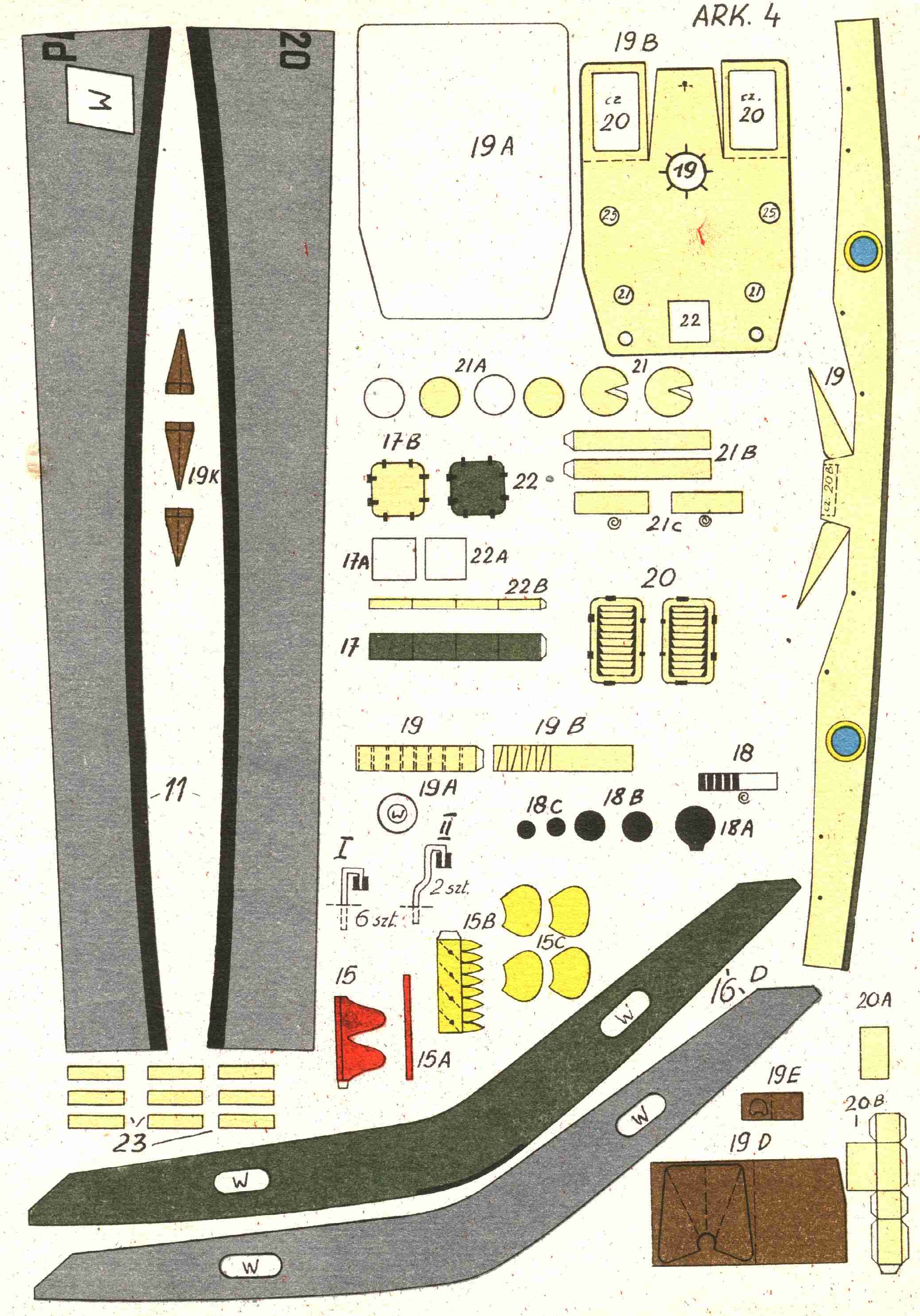 "Maly Modelarz" 2-3, 1978, 4 ark.