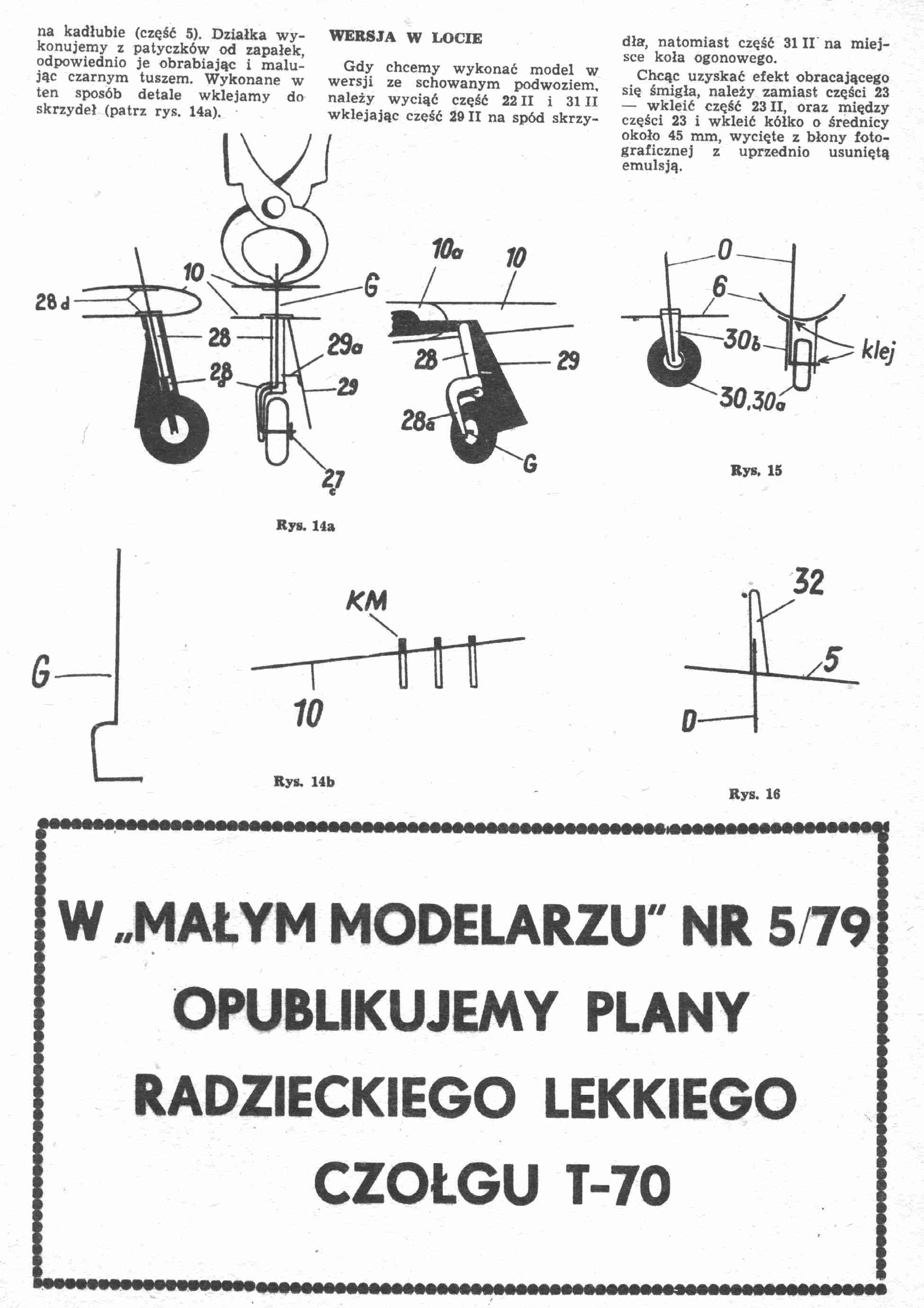 "Maly Modelarz" 4, 1979, 6 c.