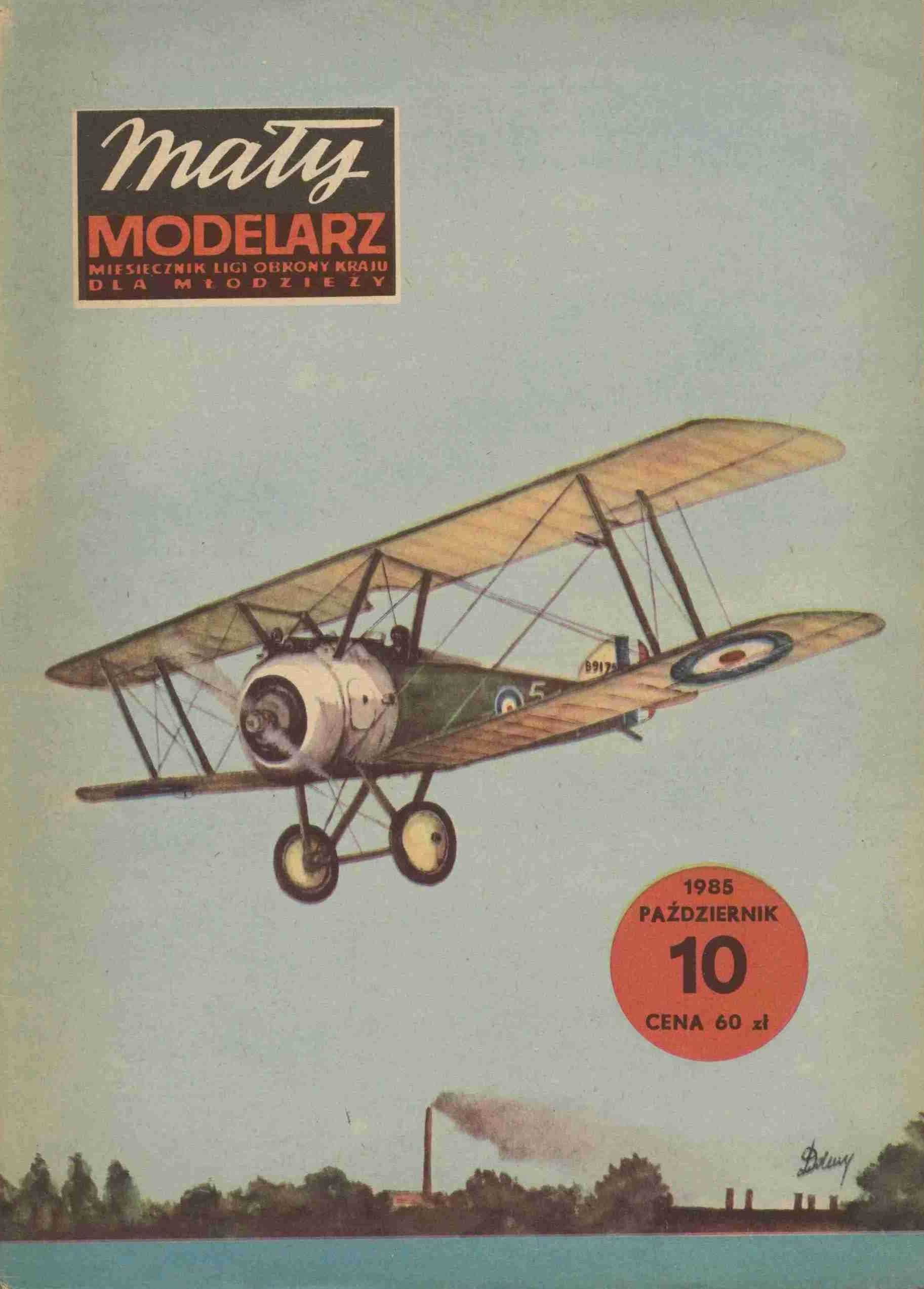 "Maly Modelarz" 10, 1985