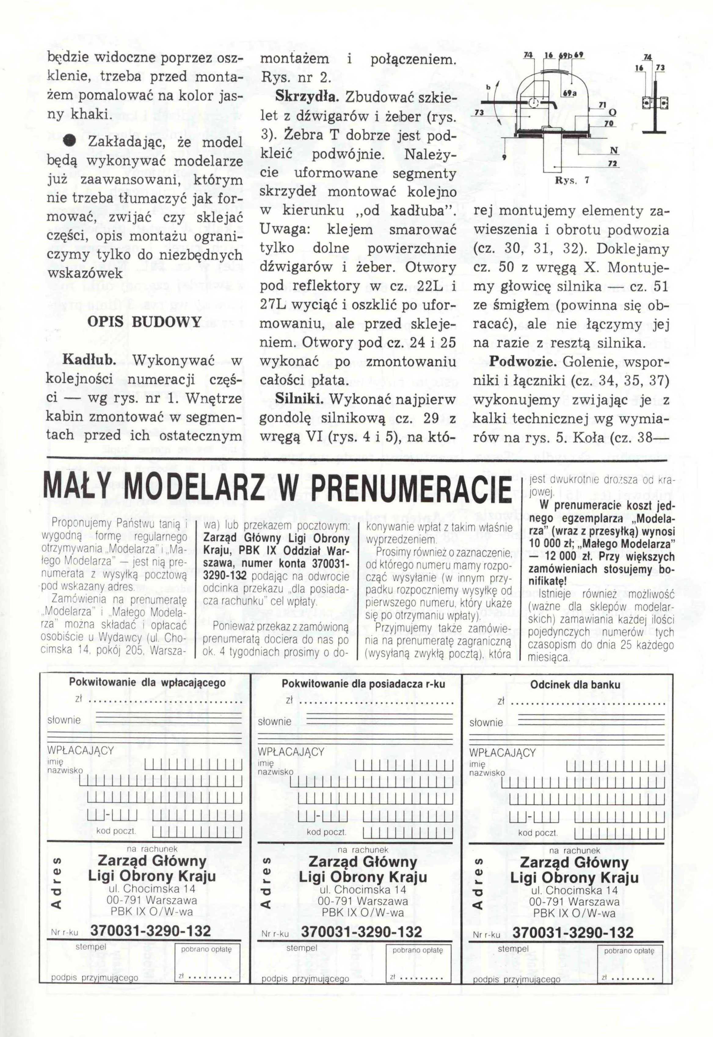 "Maly Modelarz" 7-8, 1993, 7 c.
