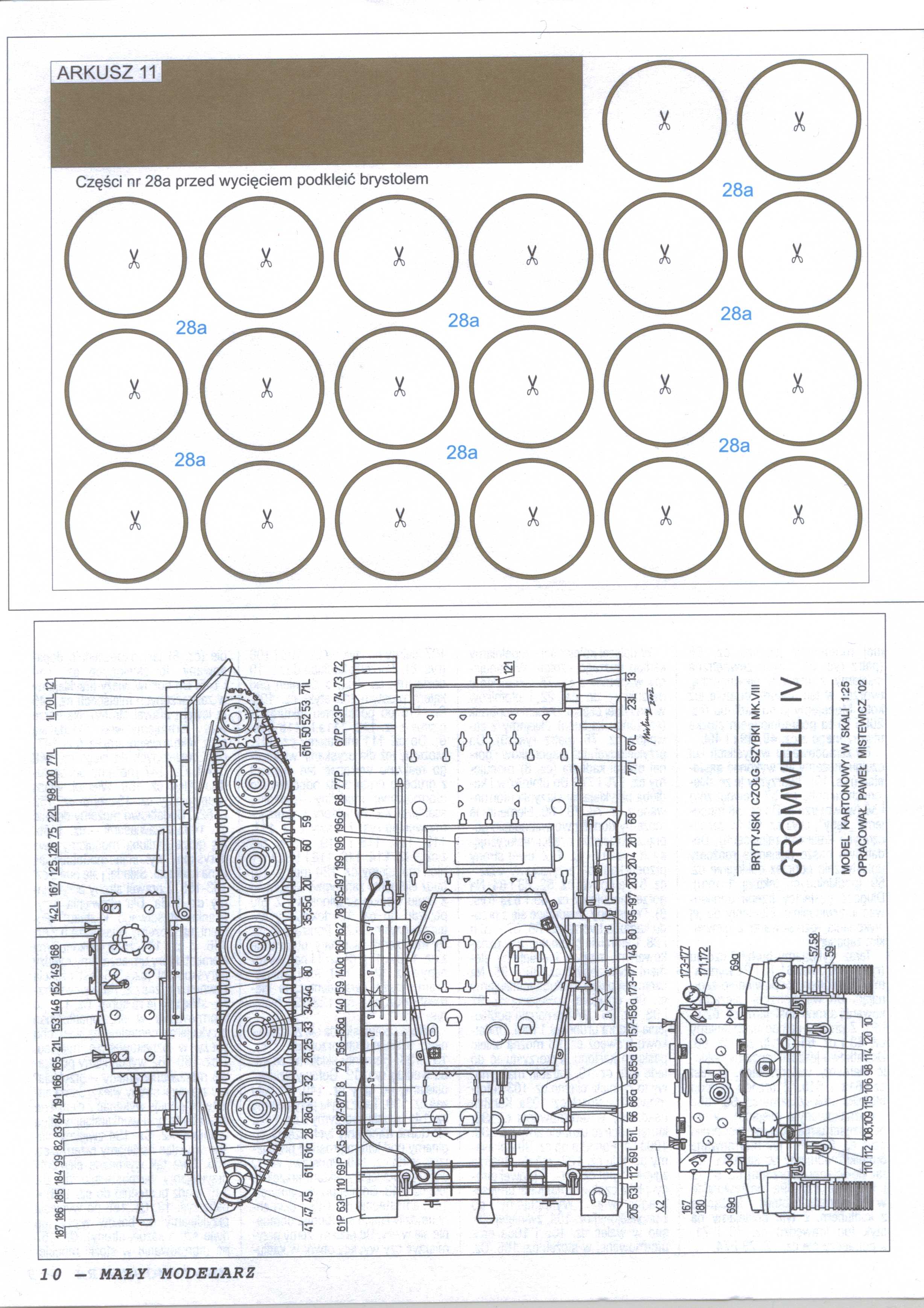 "Maly Modelarz" 1-2, 2002, 11 ark.