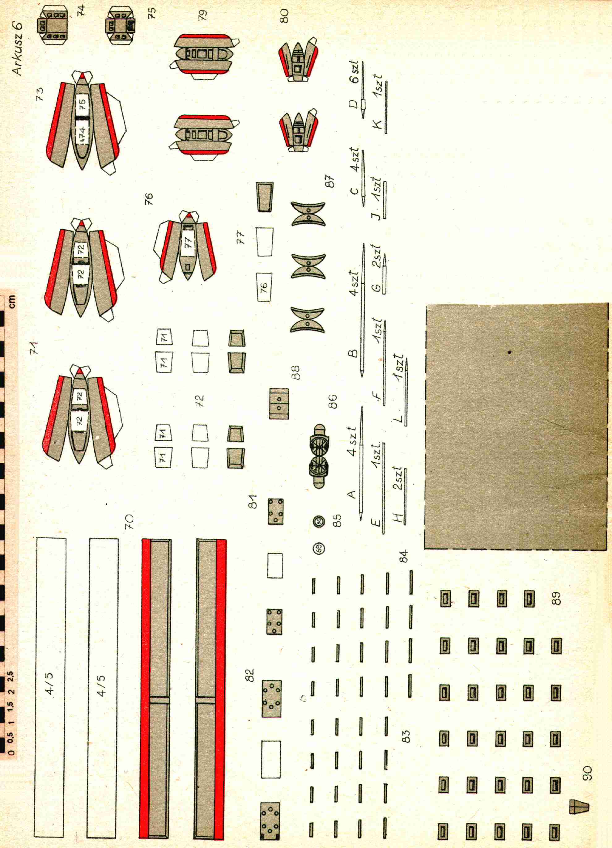 "Maly Modelarz" 2, 1961, 6 ark.