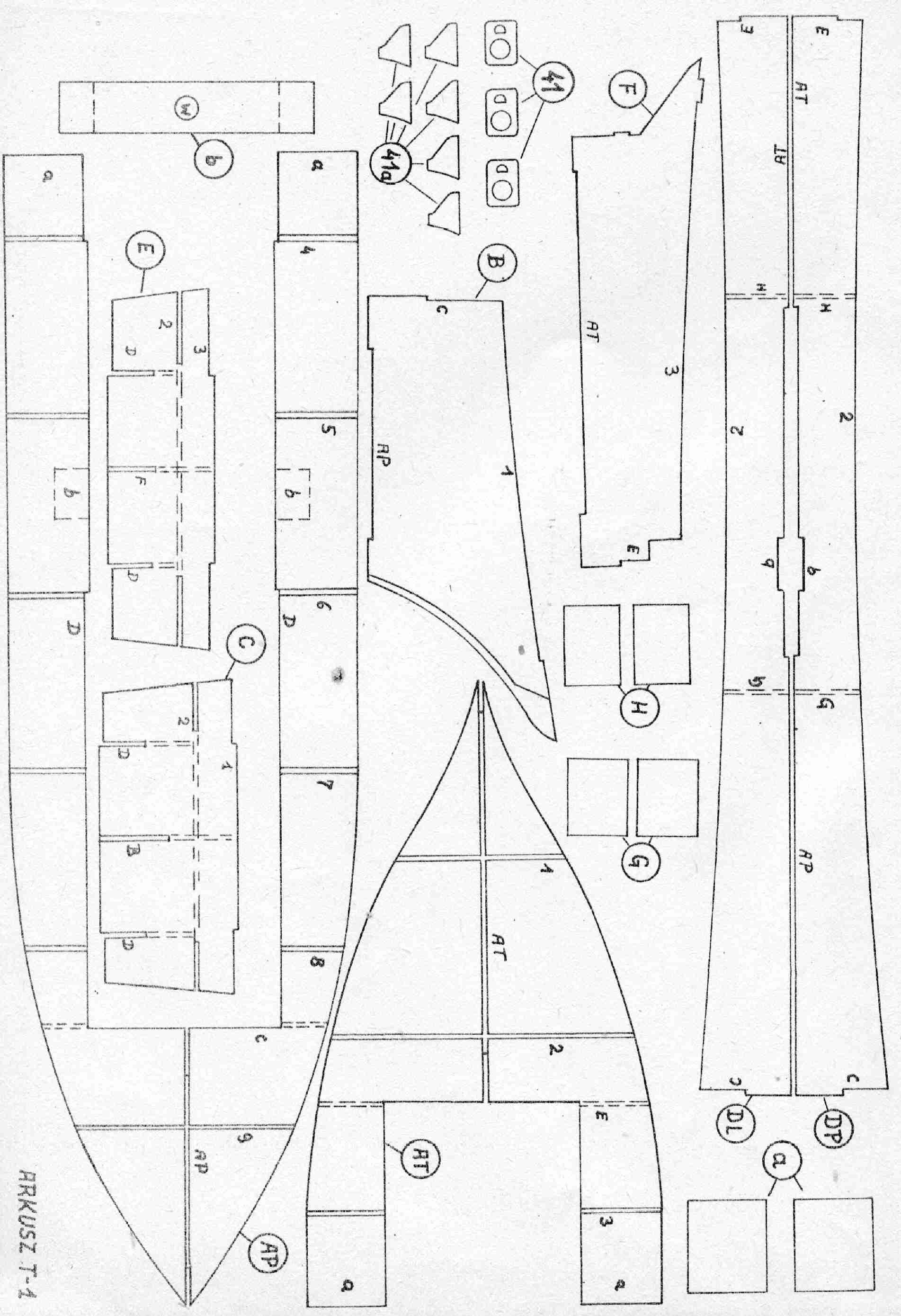 "Maly Modelarz" 6, 1965, ark. T-1