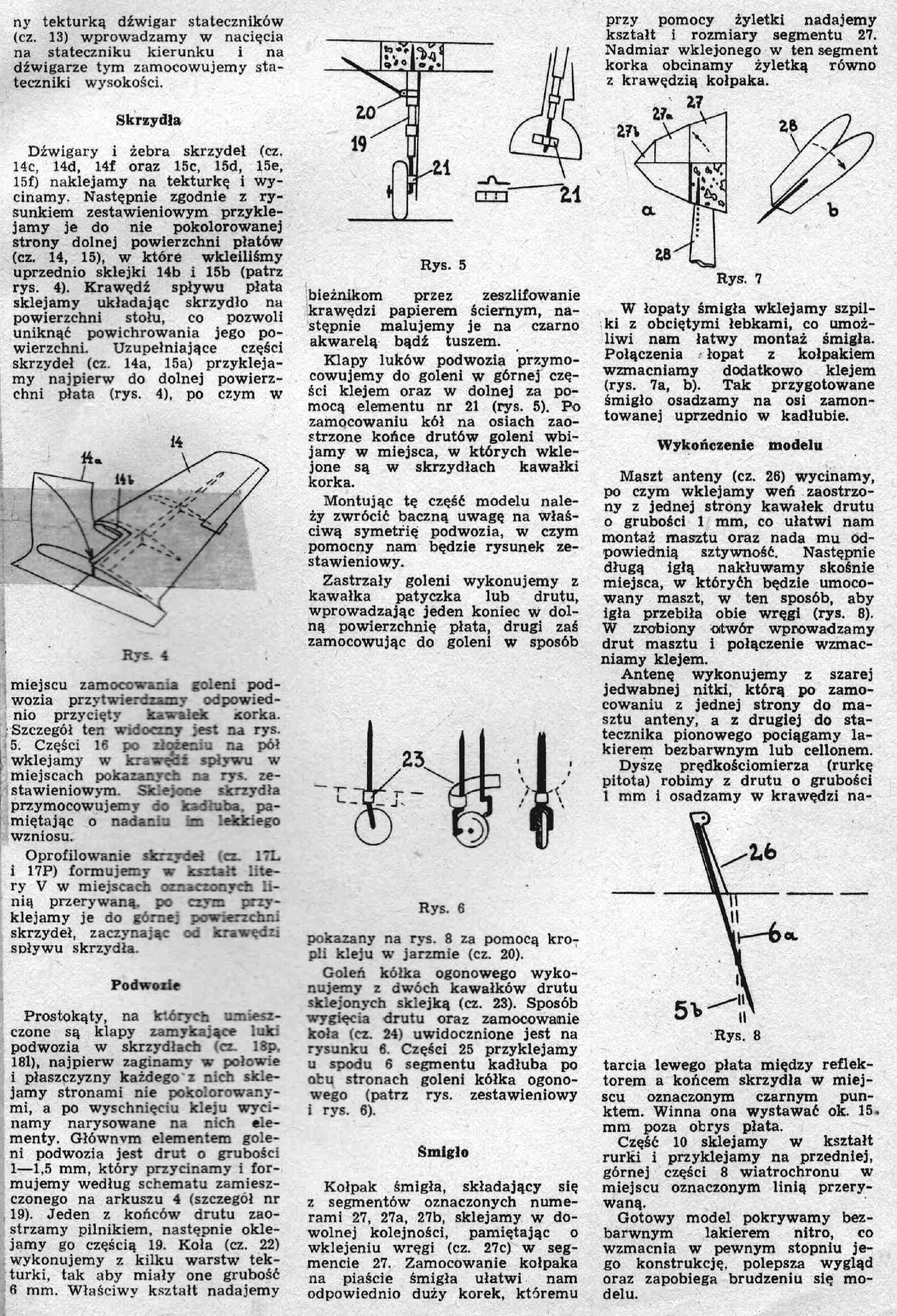 "Maly Modelarz" 1, 1966, 3 c.