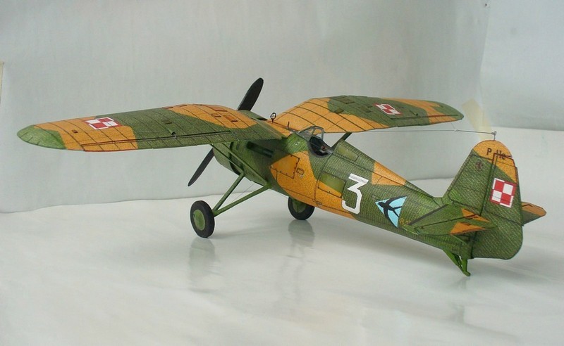 Малый моделяж. PZL P.11c. PZL-106 maly Modelarz. PZL 11c.