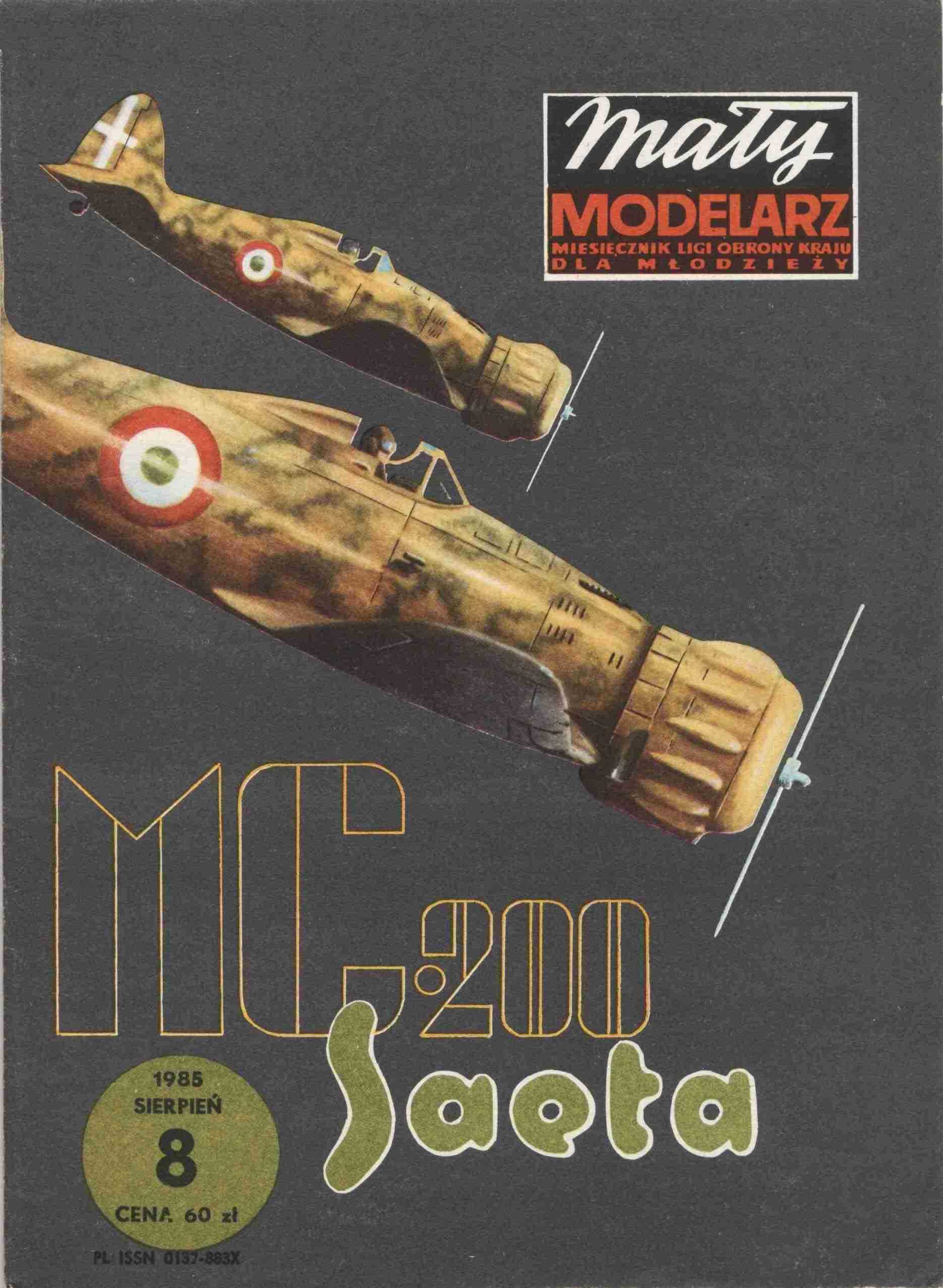 "Maly Modelarz" 8, 1985