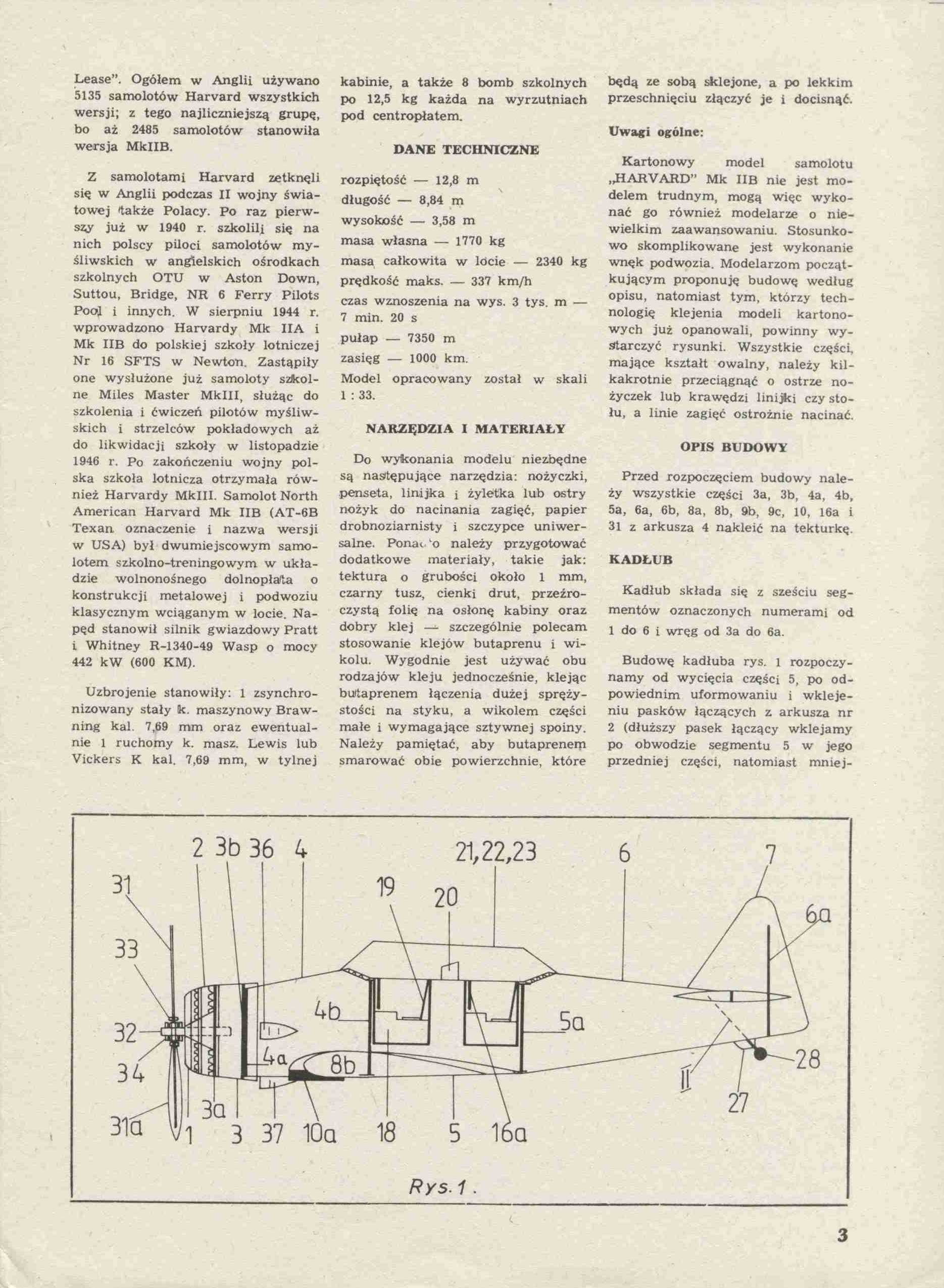 "Maly Modelarz" 6, 1988, 3 с.