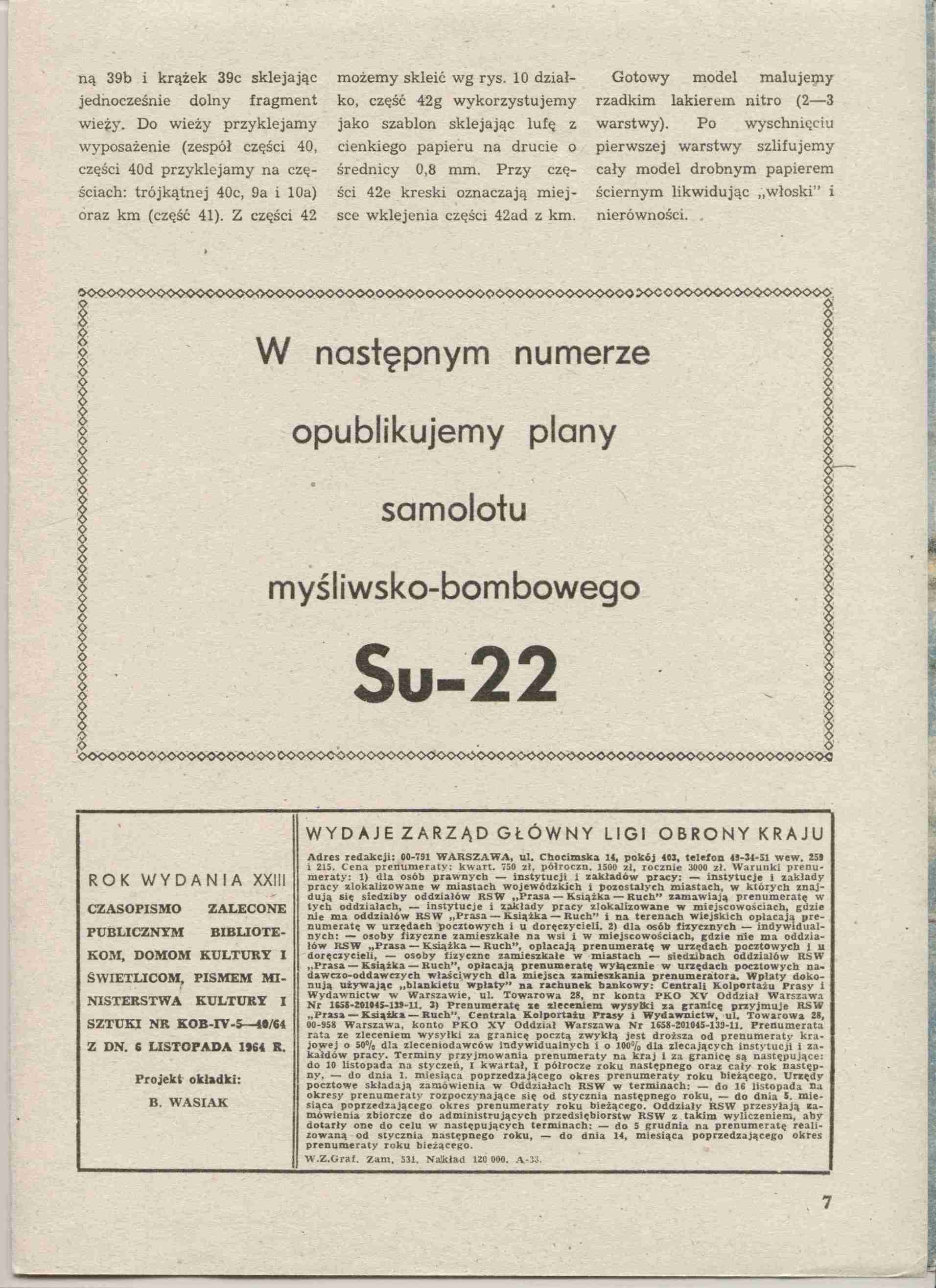 "Maly Modelarz" 4, 1989, 7 c.