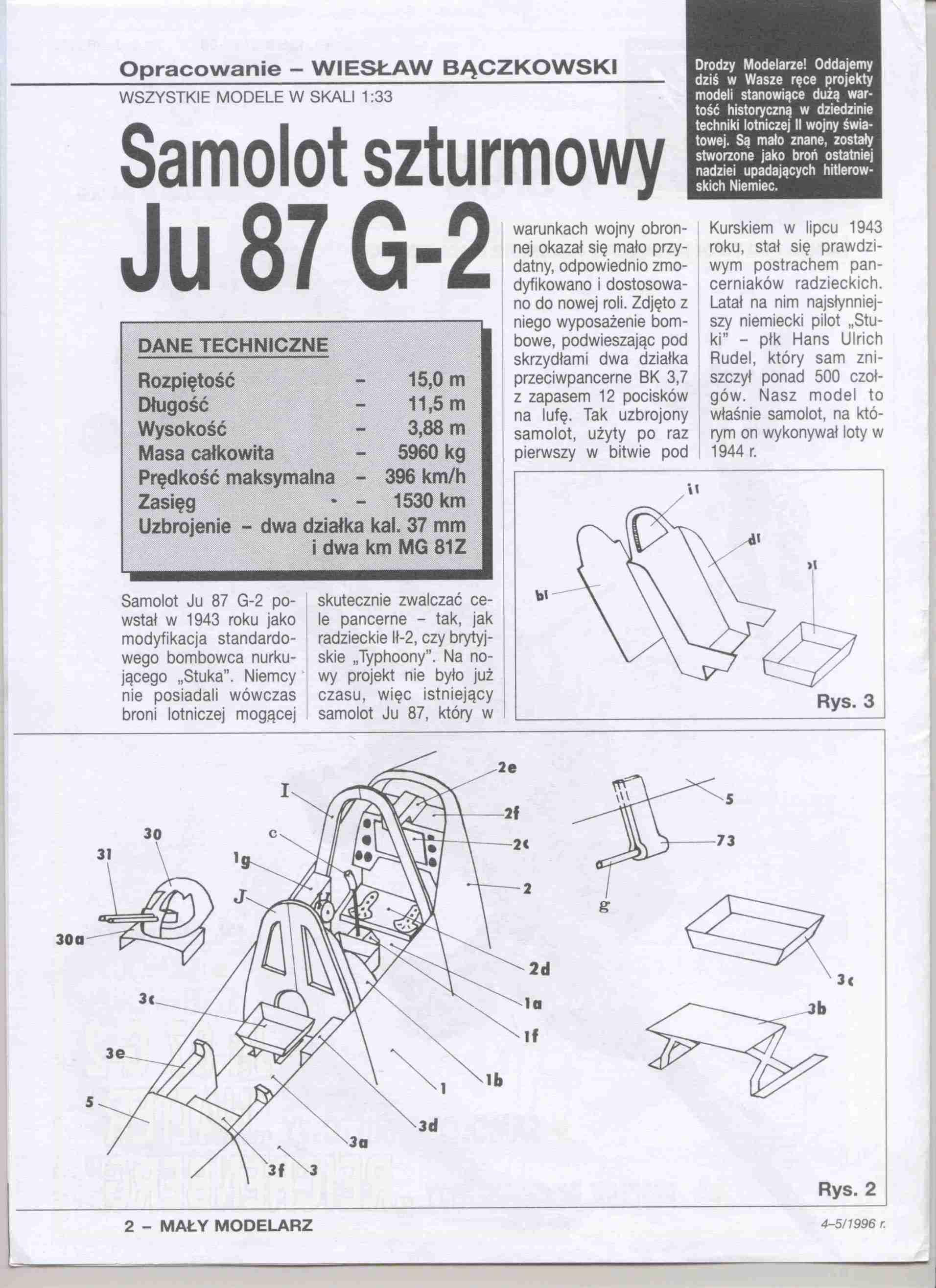 "Maly Modelarz" 4-5, 1996, 2 c.