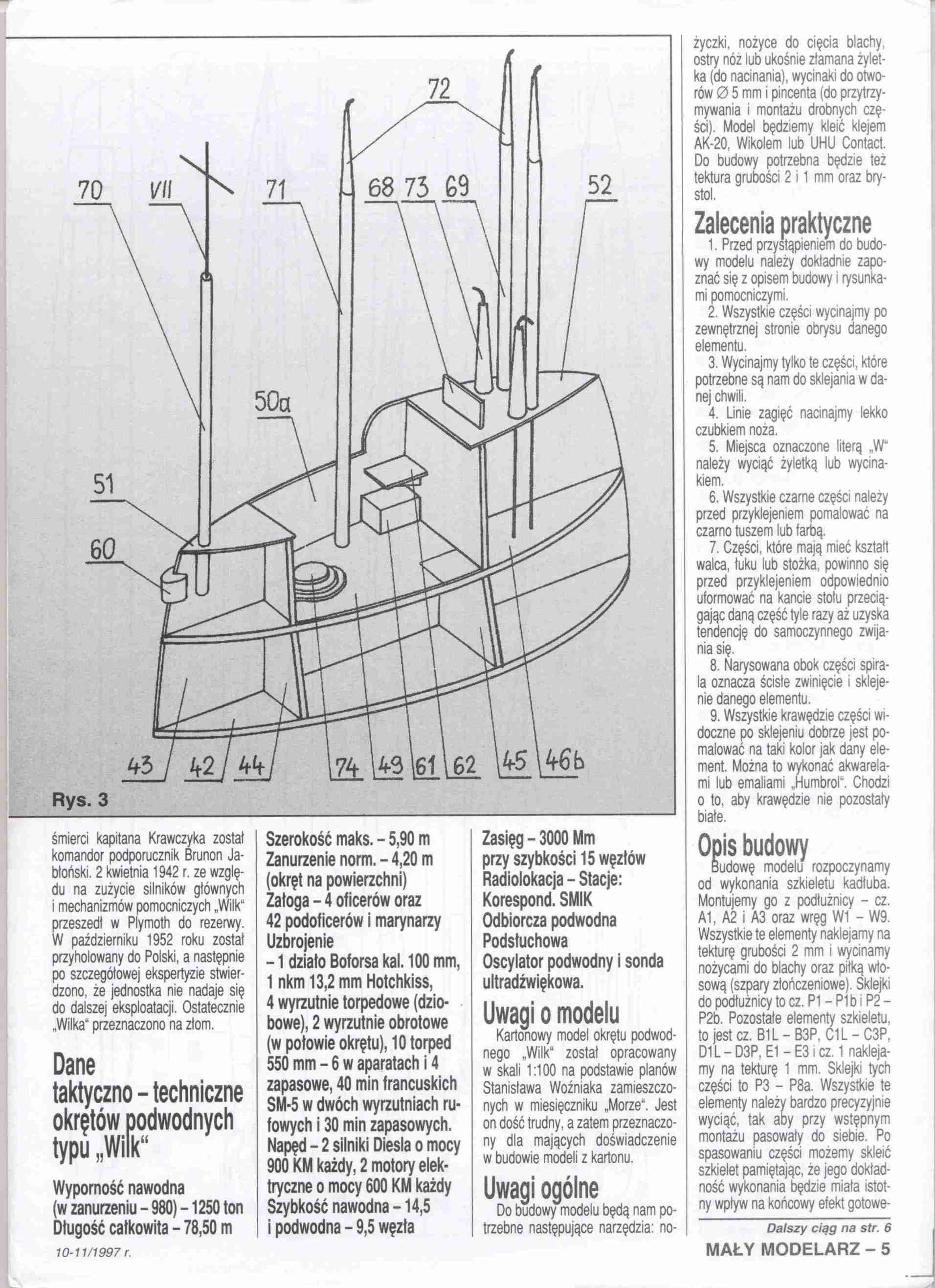 "Maly Modelarz" 10-11, 1997, 5 c.